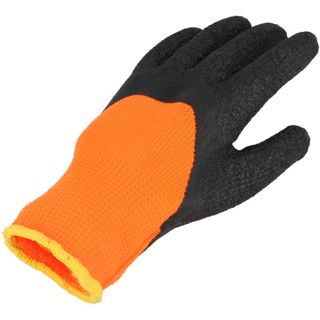 PROTECT2U Rękawice WINTER bawełniane ORANGE 9 Zawieszka
