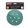 FASTER TOOLS papier ścierny z rzepem zielony 125mm gr. 220 5szt.