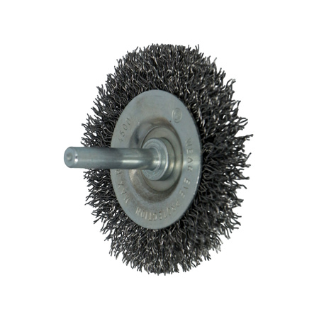 DRAUMET Szczotka tarczowa stalowa z trzpieniem 60 mm