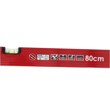 DRAUMET PREMIUM Poziomica z 2 libelkami 80 cm