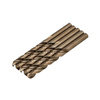 FASTER TOOLS Wiertło do metalu 4,5 mm - 10 szt