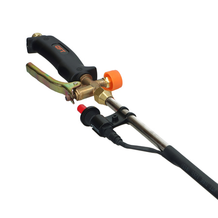 FASTER TOOLS palnik do papy z PIEZO, lanca 550mm, dysza 60mm, wąż 5m