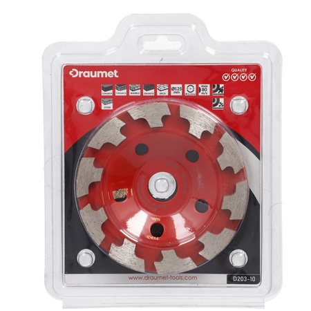 DRAUMET Tarcza diamentowa do szlifowania T - 125mm