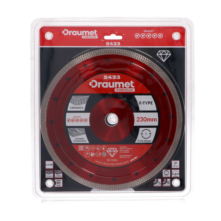 DRAUMET PREMIUM Tarcza diamentowa X-TYPE 230