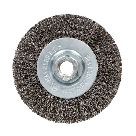 DRAUMET Szczotka tarczowa stalowa z gwintem M14 100 mm