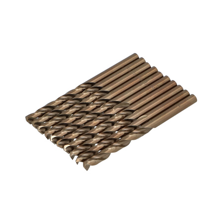 FASTER TOOLS Wiertło do metalu 4,5 mm - 10 szt