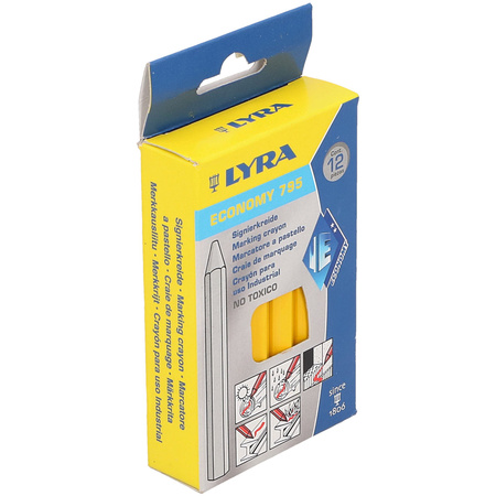 LYRA Kreda do oznaczeń żółty - 1 sztuka