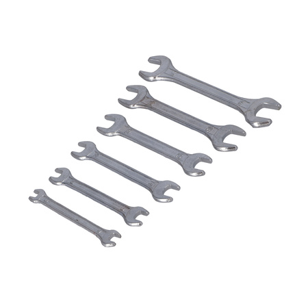 BRENAR klucze płaskie 6cz. 6-17mm