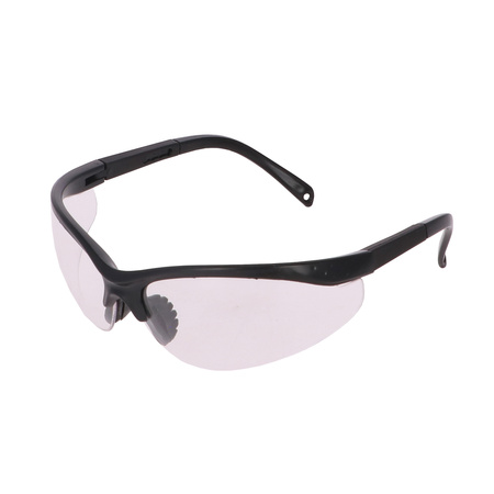 PROTECT2U Okulary ochronne regulowane Przezroczysty / Clear