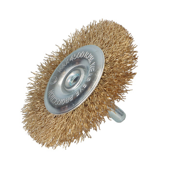 FASTER TOOLS Szczotka tarczowa, trzpień mosiądz 65 15