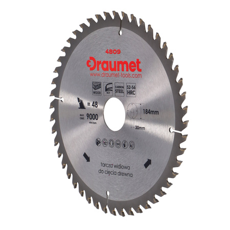 DRAUMET Tarcza widiowa 184x30 48 1,4 2,2