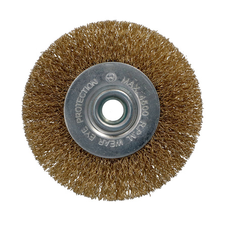 FASTER TOOLS Szczotka tarczowa mosiądz. Gwint M14 100  mm