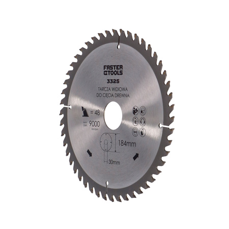 FASTER TOOLS tarcza widiowa 184x30x48z