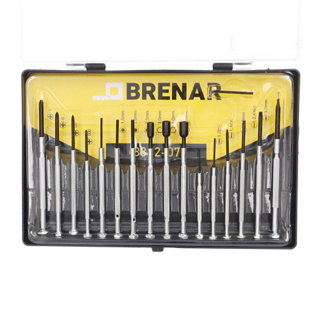 BRENAR Wkrętaki precyzyjne zestaw - 16szt