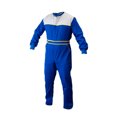 PROTECT2U kombinezon roboczy niebiesko-popielaty KG-019 S