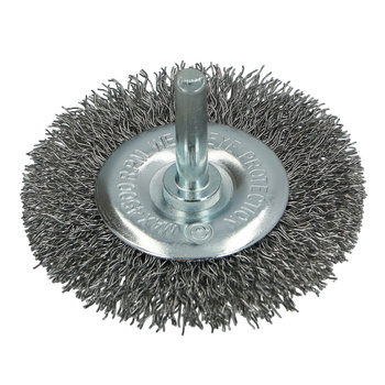 FASTER TOOLS Szczotka tarczowa, trzpień stalowa 60 15