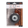 FASTER TOOLS Szczotka tarczowa stalowa. Gwint M14 80 15