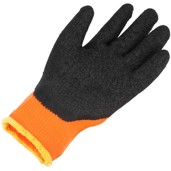 PROTECT2U Rękawice WINTER bawełniane ORANGE 10 Zawieszka