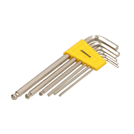 BRENAR klucze imbusowe 6cz. 2-6mm