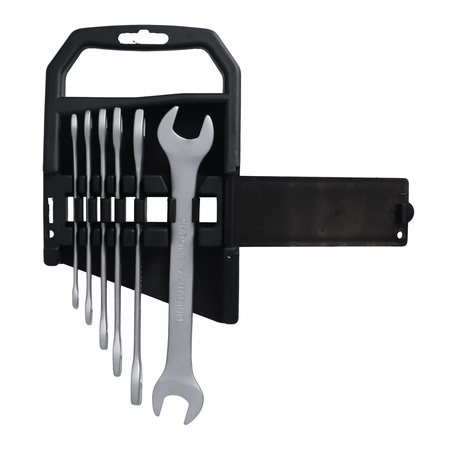 FASTER TOOLS klucze płaskie satyna 6cz. 6-17mm