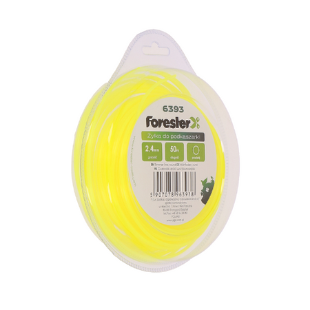 FORESTER żyłka do koszenia 2,4mm 50m okrągła