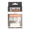 FASTER TOOLS kreda techniczna do znakowania biała 12szt.
