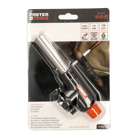FASTER TOOLS palnik gazowy 1,9kW