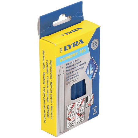 LYRA Kreda do oznaczeń niebieska - 1 sztuka