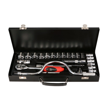 DRAUMET Klucze nasadowe 24 cz. 1/2" CRV