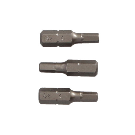 DRAUMET PREMIUM bity HEX4 25mm 3szt. CR-V S2