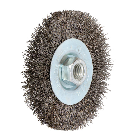 DRAUMET Szczotka tarczowa stalowa z gwintem M14 100 mm