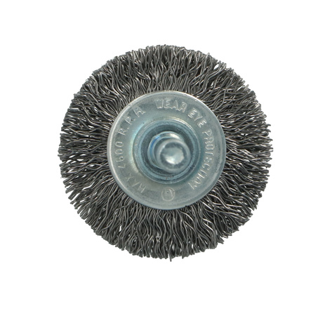 DRAUMET Szczotka tarczowa stalowa z trzpieniem 40 10