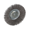 FASTER TOOLS Szczotka tarczowa, trzpień stalowa 120 20