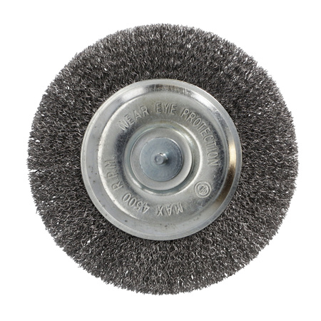 FASTER TOOLS Szczotka tarczowa, trzpień stalowa 150 30