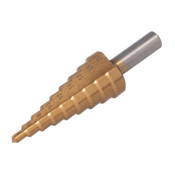 FASTER TOOLS wiertło wielostopniowe 4-20mm, stal narzędziowa łożyskowa