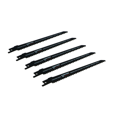FASTER TOOLS Brzeszczot szablasty do drewna i metalu BiMetal 150mm 5szt. 150 6