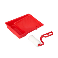 DRAUMET M wałek 35x7 + kuweta + uchwyt do wałka plastik