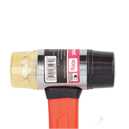 DRAUMET młotek guma/plastik FIBER TPR 400g