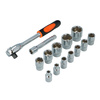 FASTER TOOLS Zestaw 14 cz. 1/2&quot; 8-32 mm
