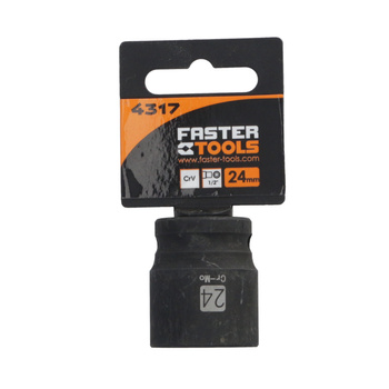 FASTER TOOLS Nasadki udarowe 1/2" 24 mm