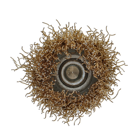 FASTER TOOLS Szczotka doczołowa, trzpień mosiądz. 30 mm