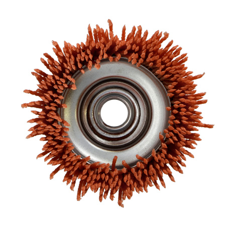 FASTER TOOLS Szczotka doczołowa M14 nylonowa 75 mm