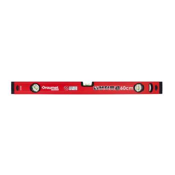 DRAUMET PREMIUM Poziomica z 3 libelkami i magnesem 60 cm