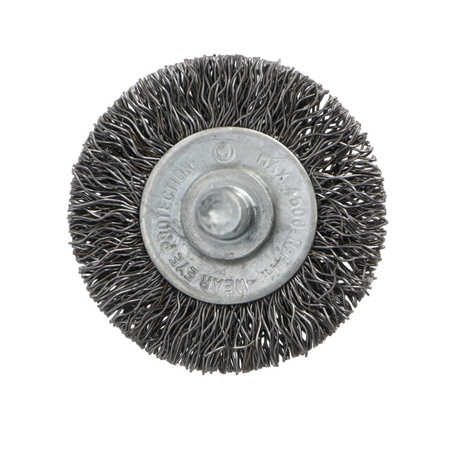 FASTER TOOLS Szczotka tarczowa, trzpień stalowa 40 10