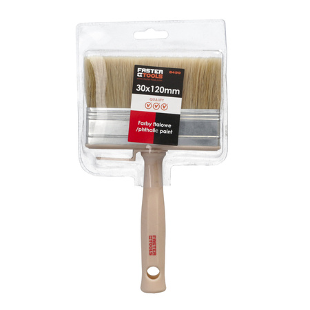 FASTER TOOLS pędzel ławkowiec 30x120mm