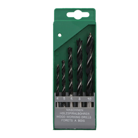 BRENAR Wiertła do drewna 4-5-6-8-10