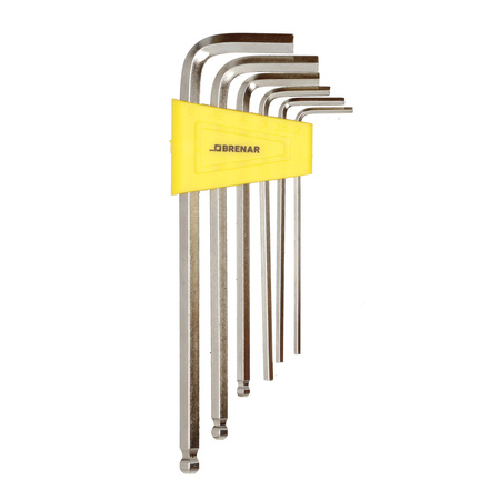 BRENAR klucze imbusowe 6cz. 2-6mm