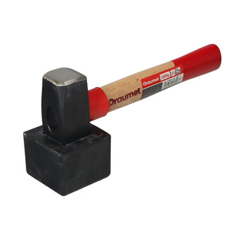 DRAUMET młotek kamieniarski z osł. gumową 1000g