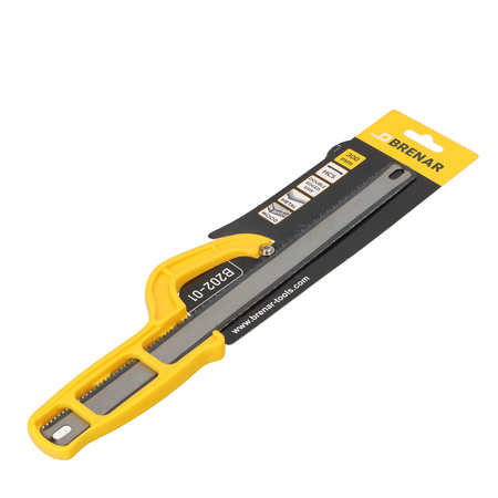 BRENAR brzeszczot dwustronny METAL-DREWNO 300mm z uchwytem