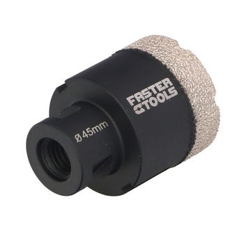 FASTER TOOLS otwornica diamentowa do gresu M14 45mm